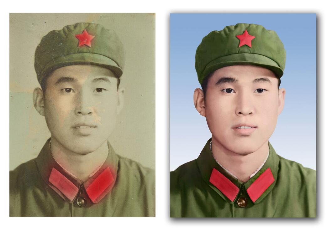 西乡塘破损照片修复-18